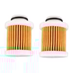 2 st 6d8-ws24a-00 bränslefilter för Yamaha F50-f115 utombordsmotor 40-115hk 30hk-115hk 4-taktsfilter 6d8-24563-00-00