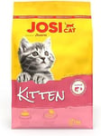 JosiCat Nourriture pour chatons (1 x 10 kg) - Nourriture pour chat à haute teneur en énergie - Huile de saumon précieuse et vitamines - Nourriture sèche de qualité supérieure pour chats en croissance,