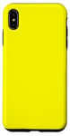 Coque pour iPhone XS Max Couleur jaune banane
