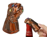 EDATOFLY Thanos Glove Bottle Opener, Beer Bottle Opener Beer Bottle Cap Remover Tool Marvel The Avengers 4：Endgame Bottle Cap Opener Gift for Men, Father, Beer Lovers