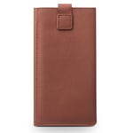 Qialino Leather Pouch Wallet (iPhone Xr) - Sort