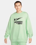 Nike Sportswear Women's Oversized Fleece Crew-Neck Sweatshirt