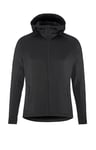 Craft Men's Adv Explore Power Fleece Hood Jacket Black, XXL