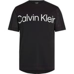 Calvin Klein Sport Pique Gym T-shirt Svart Small Herr