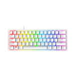 Razer Huntsman Mini - Mercury Edition 60% Optical Gaming Keyboard (Linear Red Switch) Frml Packaging