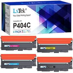LxTek Compatible Toner Cartridge Replacement for Samsung 404S CLT-P404C for Xpress SL C430 C430W C480 C480W C480FN C480FW (1 Black/1 Cyan/1 Magenta/1 Yellow, 4-Pack)