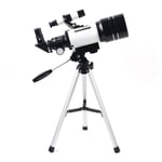 ZZJ 70Mm 300Mm Astronomical Telescope Monocular Professional Outdoor Travel Spotting Scope with Tripod for Kids& Beginners