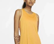 Nike Court Dry Racerback Dri-FIT Slim Fit Tank Top Celestial Gold - Size M