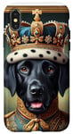 iPhone X/XS Royal Dog Portrait Royalty Labrador Retriever Case