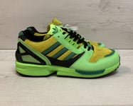 ADIDAS X ATMOS A-ZX ZX8000 SOLAR GREEN & BLACK UK 9