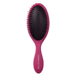 Brushworks Oval Detangling Hair Brush - Pink