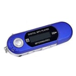Mini bärbar USB digital MP3-spelare, stödjer Tf Sd-kort och FM