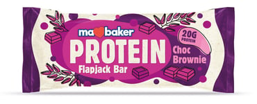 Ma Baker Protein Flapjack Chocolate Brownie (Pack of 12)
