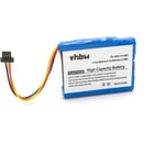 vhbw Batterie compatible avec TomTom Via 1605 appareil GPS de navigation (900mAh, 3,7V, Li-ion)
