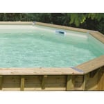 Liner piscine hors-sol Ubbink 450xH120cm 75/100ème coloris beige