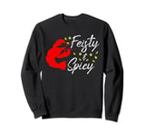 Feisty And Spicy Crawfish Funny Boil Cajun Crawfish Festival Sweatshirt