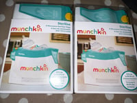 2x Munchkin LATCH MICROWAVE STERILISER BAGS 6PK. One Bag 30 Times Can Wash. new