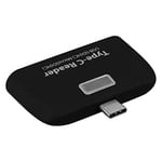 Lecteur de Cartes pour CROSSCALL Action-X3 Smartphone Type-C Android SD Micro SD USB Adaptateur Universel (Noir)