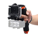 XIAODUAN-Underwater photography tools - Shutter Trigger + Floating Hand Grip Diving Buoyancy Stick with Adjustable Anti-lost Strap & Screw & Wrench for GoPro NEW HERO /HERO6 /5 Black