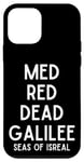 Coque pour iPhone 12 mini Med Red Dead Galilee Sea Israël
