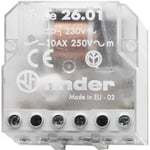 Télérupteur 12 V/AC Finder 26.01.8.012.0000 1 NO (T) coupure 10 A Max. 400 V/AC - 220 V/DC 1 pc(s)