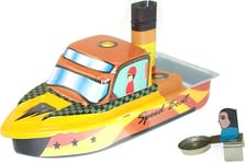 Pop Pop Speed Boat tin toy collectable