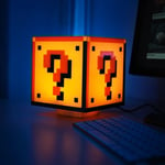 Official Super Mario Question Block Light USB Bedside Table Lamp Lighting Gift