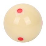 5.72cm resin billiard training ball red dot-spot practice po