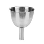 Small Mouth Funnels Bar Wine Flask Funnel Mini Stainless Steel for Filling Hip Flask Narrow-Mouth Bottles (Color : Long Pipe)