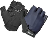 Gripgrab Gripgrab ProRide RC Max Padded Short Finger Summer Gloves Navy Blue L, Navy Blue