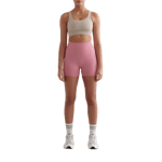 aim'n Desert Rose Ribbed Seamless Midi Biker Shorts Rosa
