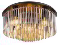 Globo Lighting - Gorley Ø50 - Takplafond - Rökfärgad