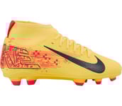 Mercurial Superfly 10 Club Mbappé FG/MG JR fotbollsskor Dam LT LASER ORANGE/ARMORY NAVY 6