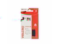 Velcro® Vel-Ec60225 Burrebånd Til Fastlimning Burrebånd Statisk Loop Del (L X B) 500 Mm X 20 Mm Sort 0.5 M