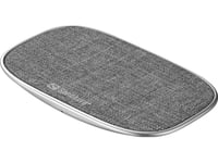 Sandberg Wireless Charger Deck 15W, inomhus, USB, 9 V, Trådlös laddning, 1 m, Gjuten aluminium, Grå