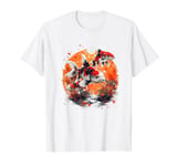 three koi fishes lucky japanese carp asian goldfish cool art T-Shirt