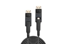 Lindy 38480 DisplayPort kabel 10 m Mini DisplayPort Sort