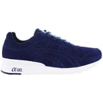 Asics GT-II Blue Leather Womens Lace Up Trainers H7J6L 4949