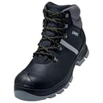 Uvex 2 Construction 6510348 Safety Boots S3 Shoe Size (EU): 48 Black, Grey, 1 Pair