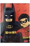 LEGO DC Superhero Batman & Robin Kids Boys Lovely Super Soft Fleece Blanket