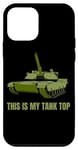 Coque pour iPhone 12 mini This Is My Tank Top Char D'assaut Army Panzer M1