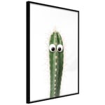 Plakat - Live Cactus - 40 x 60 cm - Sort ramme