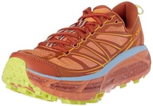 HOKA ONE ONE Mafate Speed 2 Unisex Adult Hiking Shoes, Baked Clay Radiant Yellow, 6.5 UK