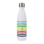 Yoko Design - BOUTEILLE ISOTHERME 500 ML " RAINBOW " BLANCHE