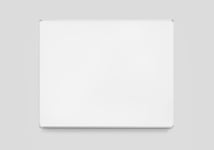 Lintex Boarder - Whiteboard-Tavla - Väggmonterbar - 1205 X 1205 Mm - Keramikstål - Magnetisk - Anodiserad Aluminiumram Med Grå Hörn