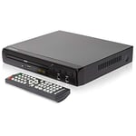 Grouptronics GTDVD-1000 Compact Multi-Region HDMI DVD Player, 1080 Upscaling, Karaoke DVD & CD-G Support, Connect Up To Two Karaoke Microphones & USB Playback – Remote Control Included
