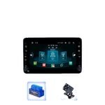 Bil GPS Navigation, Trådlös Anslutning, Kompatibilitet med Android 12, 2GB 16GB OBD2-kamera