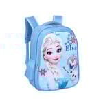 Frozen Elsa Print Ryggsäck Barn Pojkar Flickor Present Y Blå Blue