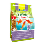 1020g 7 Ltr Litre Tetra Pond Variety Sticks Floating Koi Fish Food Varied Diet
