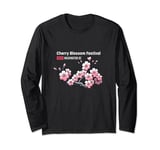 2024 Cherry Blossom Festival Washington DC Souvenir Long Sleeve T-Shirt